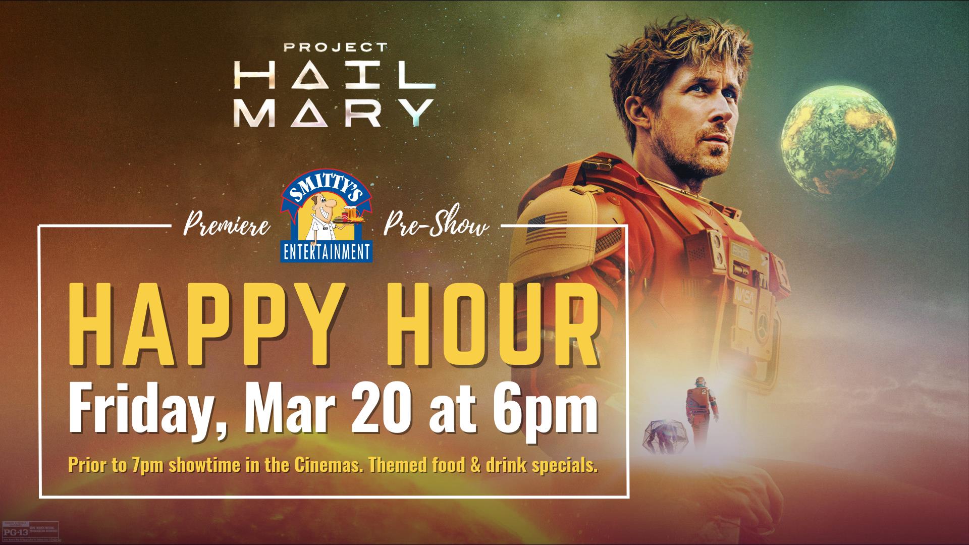 Happy Hour Project Hail Mary Movie Poster