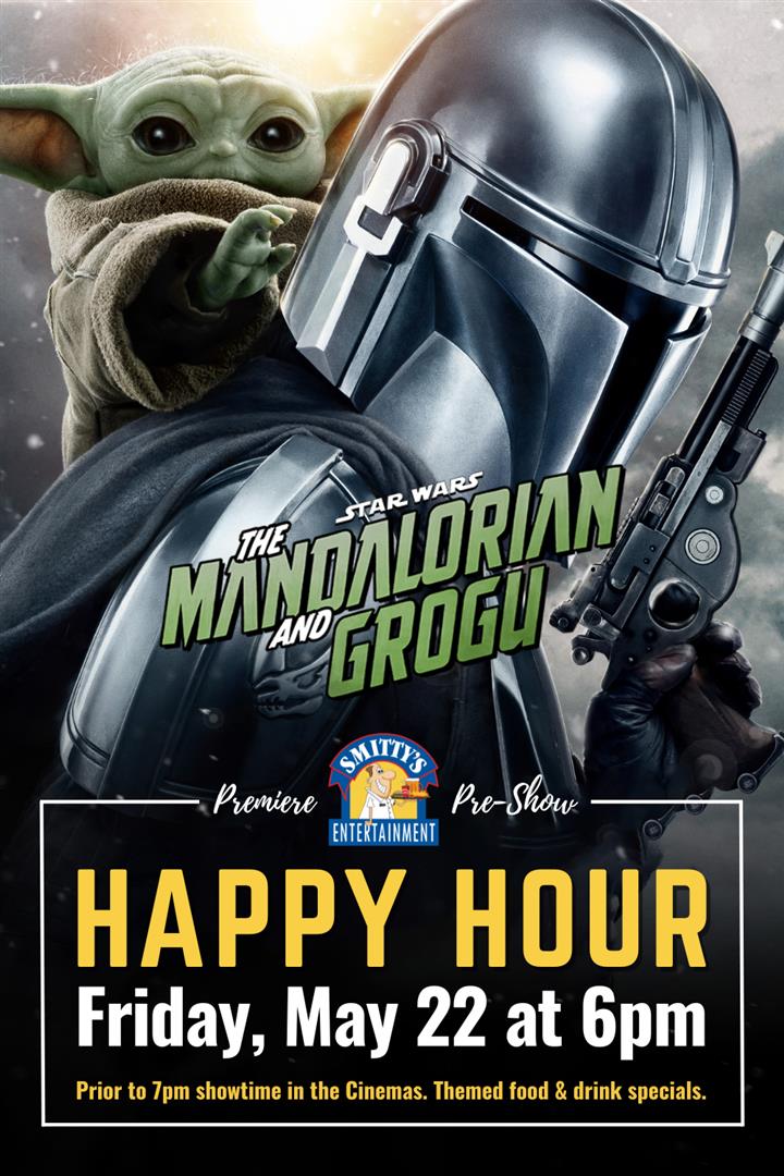 HAPPY HOUR : THE MANDALORIAN AND GROGU Movie Poster