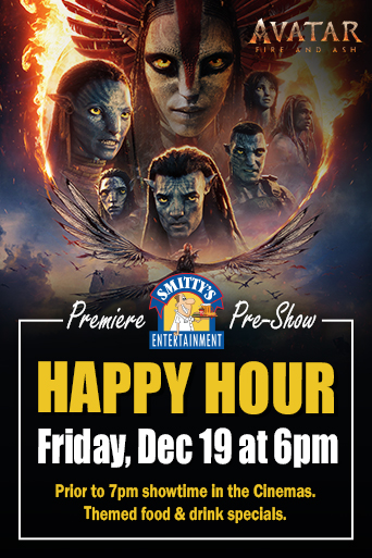 AVATAR FIRE AND ASH HAPPY HOUR Movie Poster