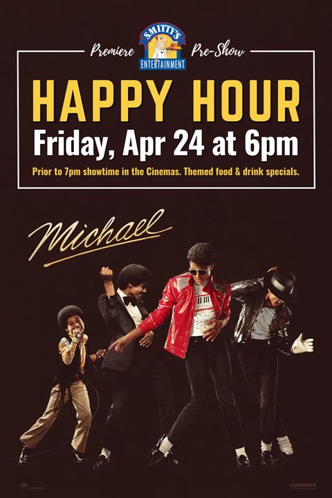 MICHAEL HAPPY HOUR poster