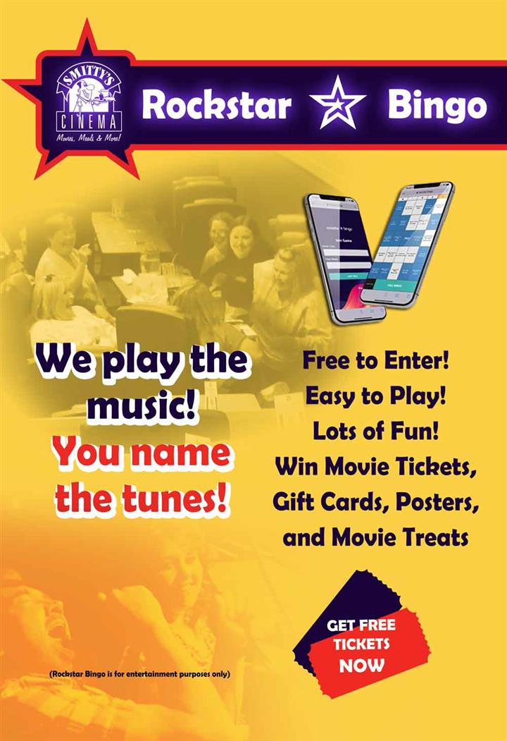 ROCKSTAR BINGO, TILTON Movie Poster