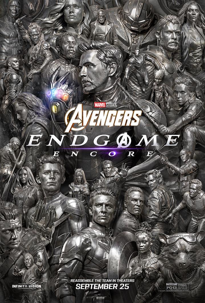 AVENGERS ENDGAME ENCORE Movie Poster