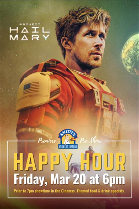 Happy Hour Project Hail Mary poster