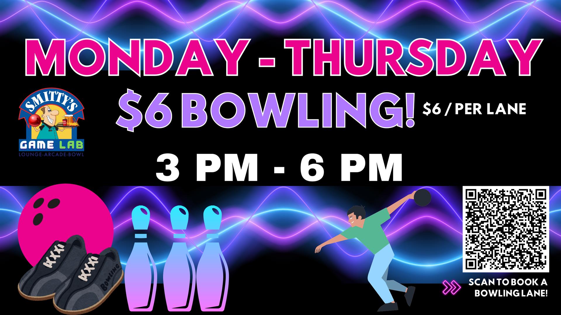 $6 BOWLING image