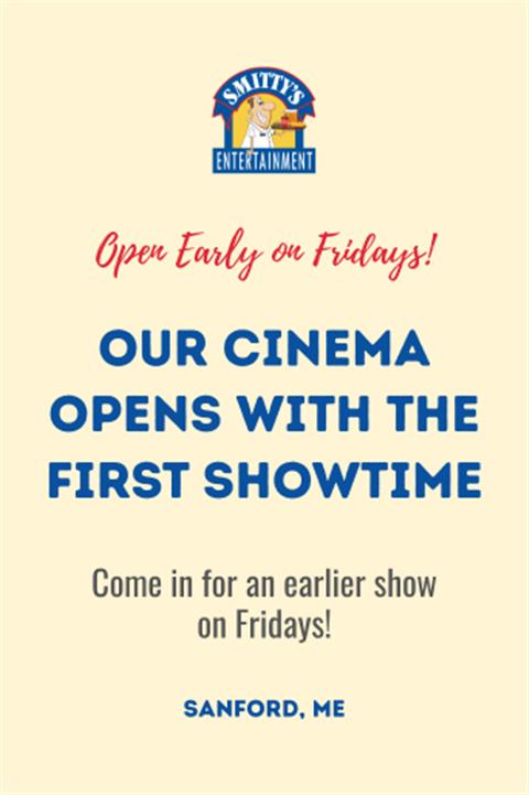 Early Friday Showings image