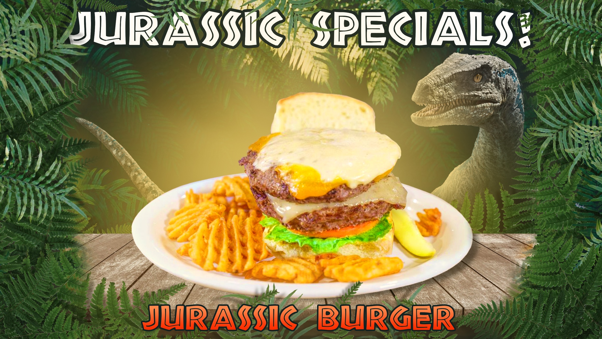 Jurassic Special Burger only image