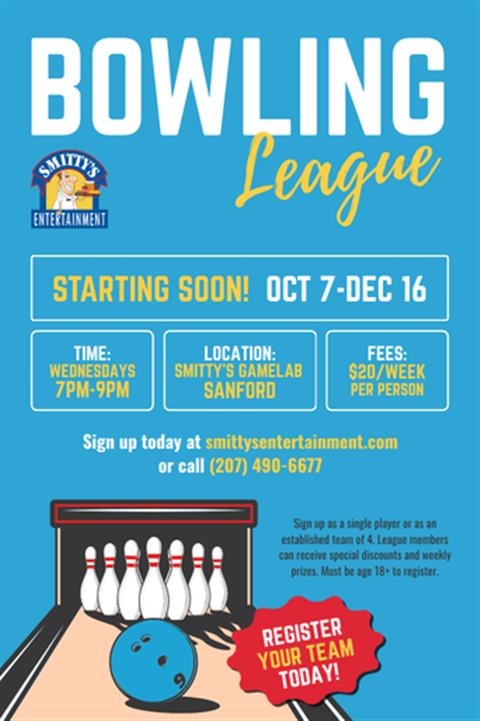 Sanford Bowling League image