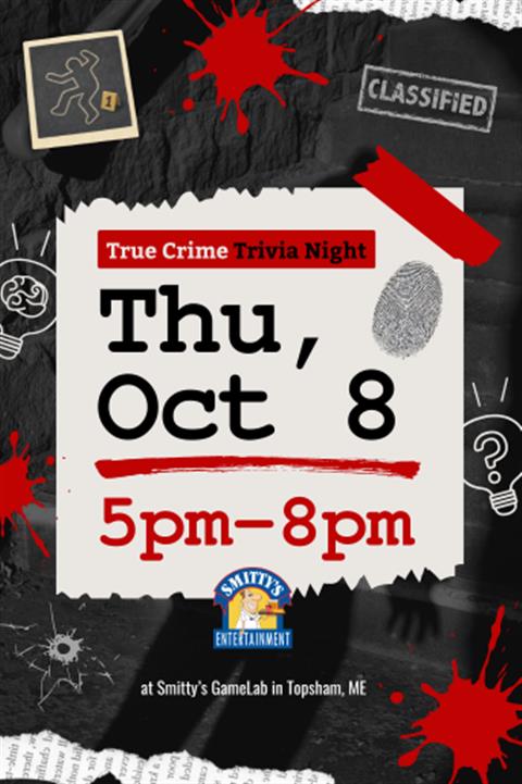 Topsham True Crime Trivia Night image