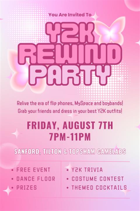 Y2K Rewind Party image