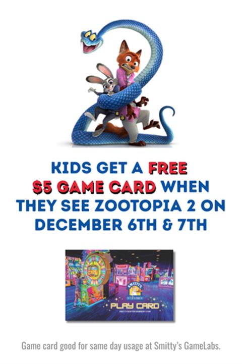 Zootopia GameCard Promo image