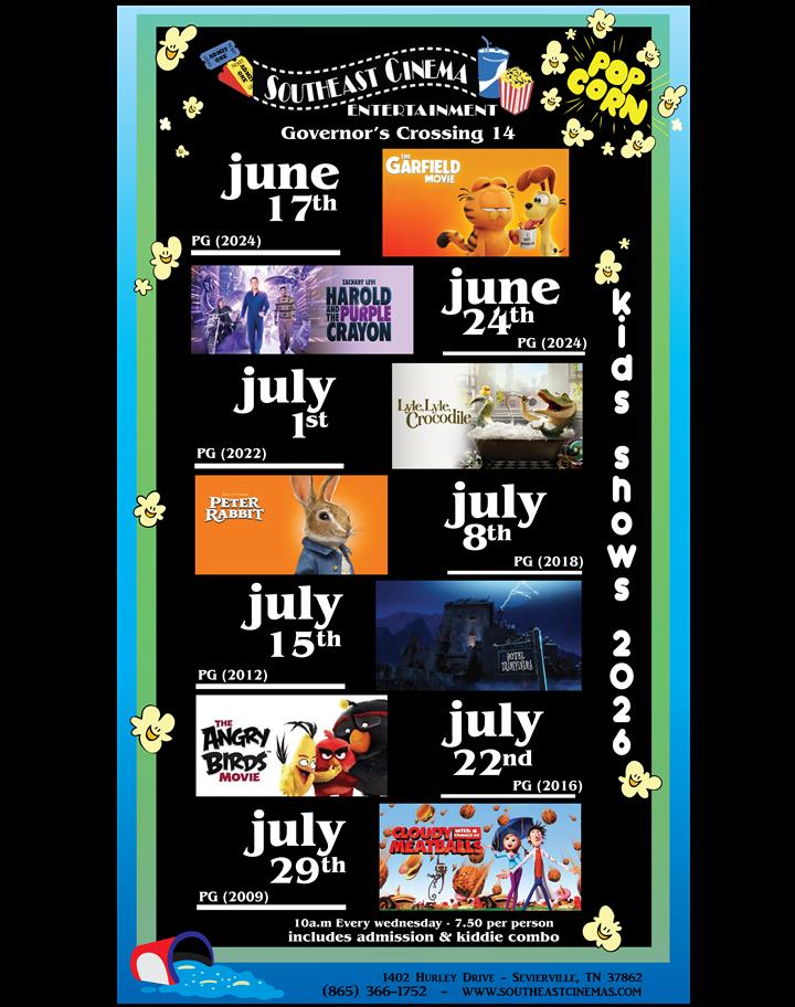 SUMMER KID SHOW: GARFIELD - INCLUDES KID PACK Movie Poster