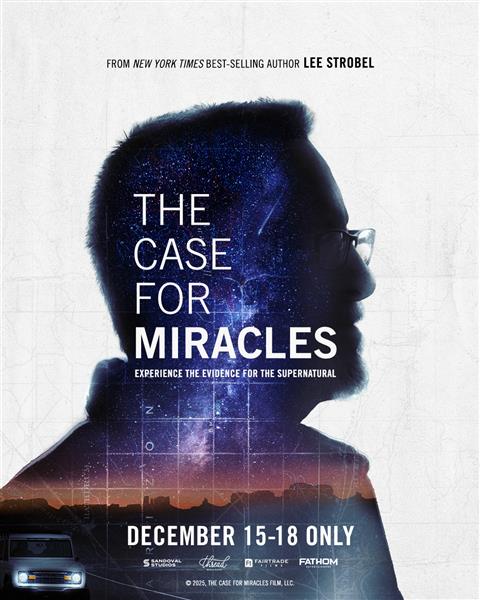 THE CASE FOR MIRACLES poster