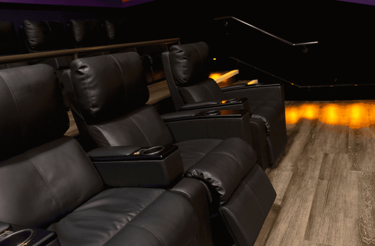 Auditorium recliners