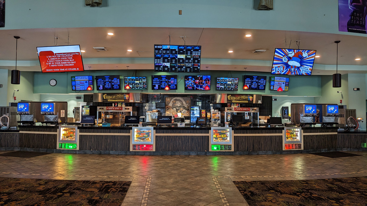 Concessions area