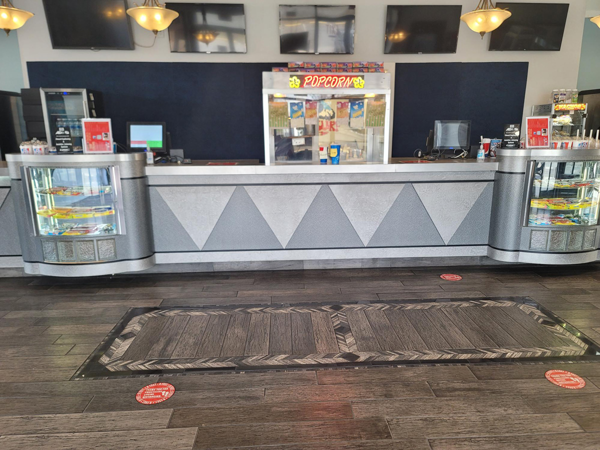 Concessions area
