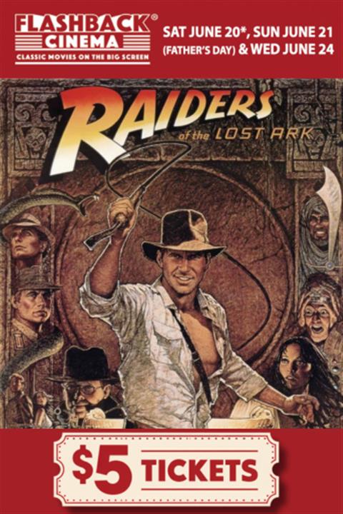 RAIDERS OF THE LOST ARK poster