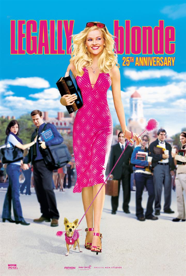 LEGALLY BLONDE 25TH ANNIVERSARY Movie Poster