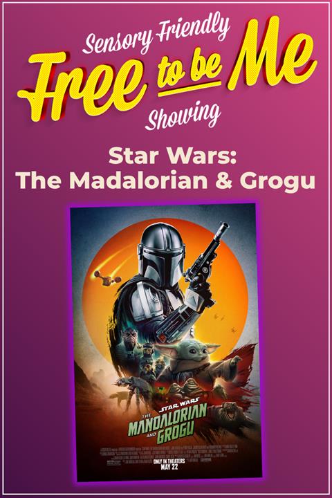 Sensory Friendly Free To Be Me Showing: STAR WARS: THE MADALORIAN & GROGU image