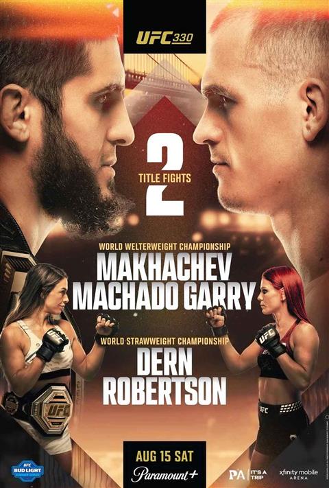 UFC 330 poster