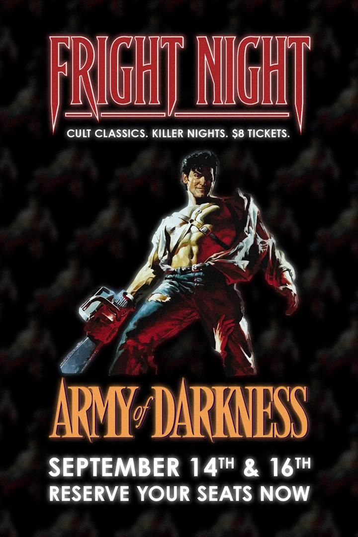 Fright Night: ARMY OF DARKNESS $8 Movie Poster