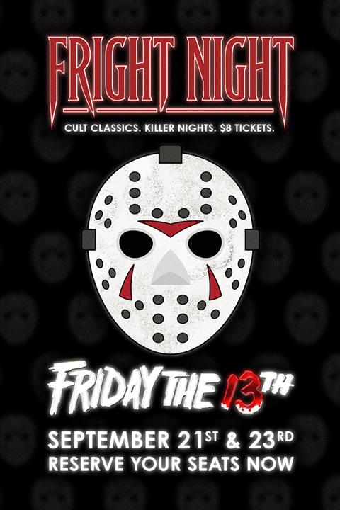 Fright Night: FRIDAY THE 13TH $8 poster
