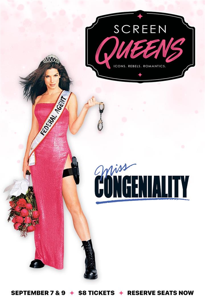 Screen Queens: MISS CONGENIALITY $8 Movie Poster