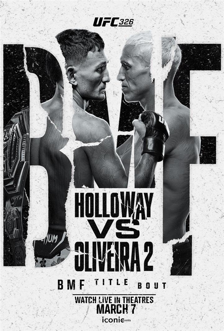 UFC 326: Holloway vs. Oliveira 2 Movie Poster