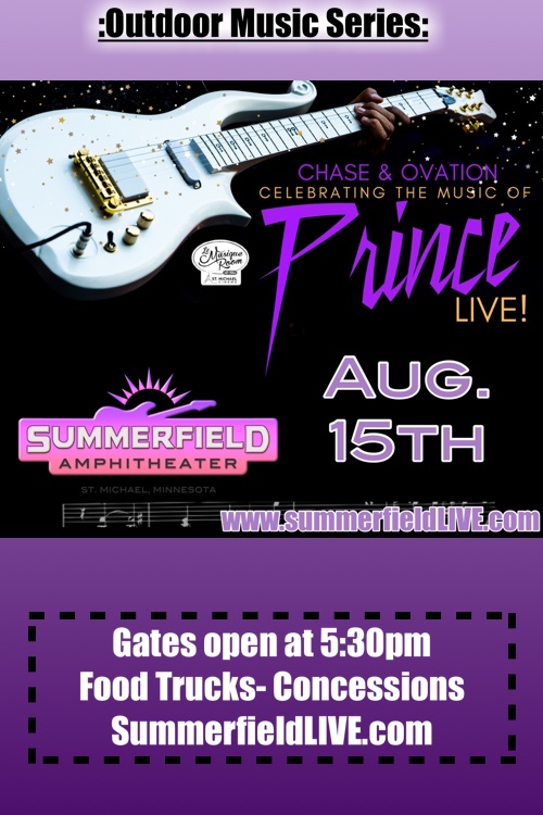 CHASE & OVATION - CELEBRATING THE MUSIC OF PRINCE *LIVE!* Movie Poster