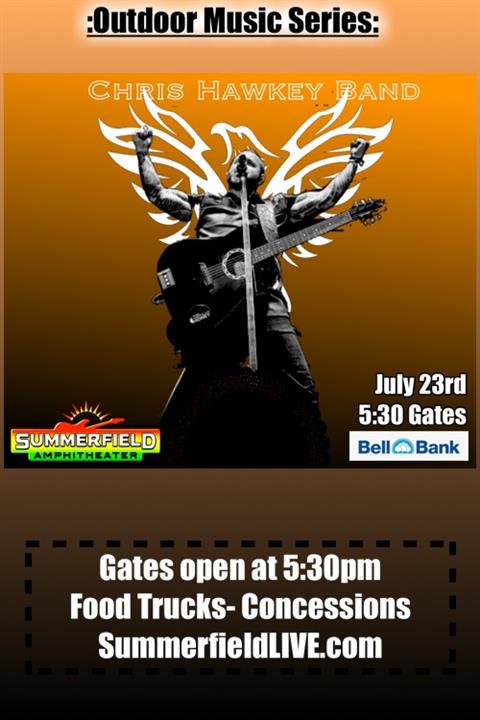 CHRIS HAWKEY BAND poster