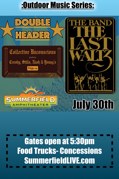 COLLECTIVE UNCONSCIOUS PERFORMS DEJA VU - A TRIBUTE TO CROSBY, STILLS, NASH & YOUNG & THE LAST WALTZ Movie Poster