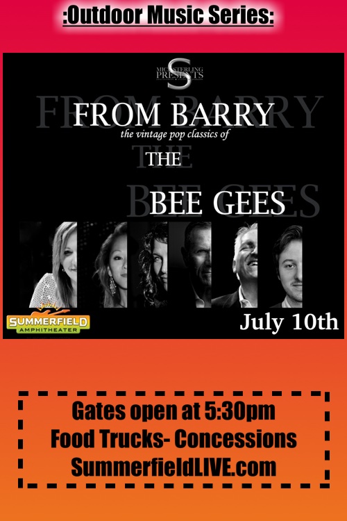 FROM BARRY - A TRIBUTE TO THE BEE GEES BY MICK STERLING AND FRIENDS Movie Poster