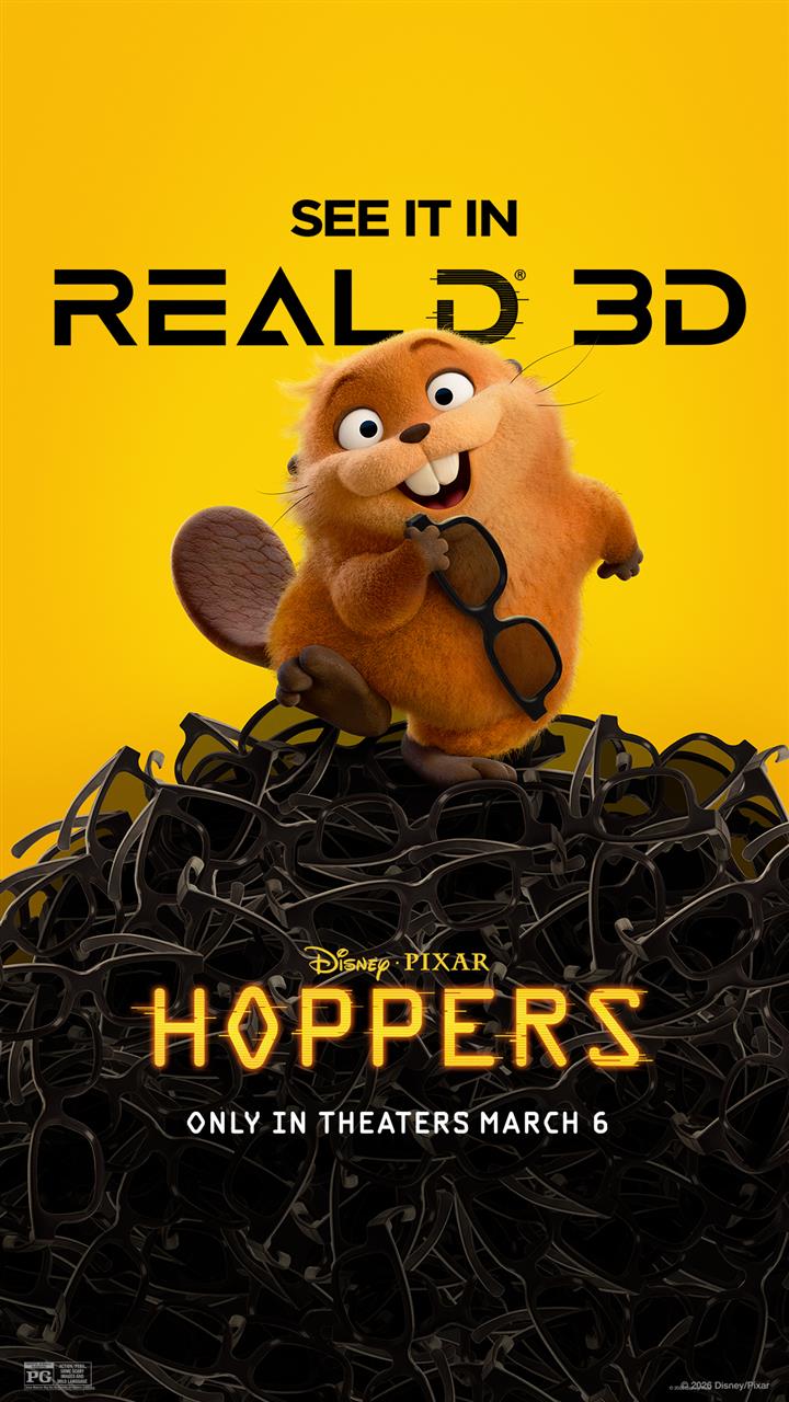 HOPPERS 3D Movie Poster