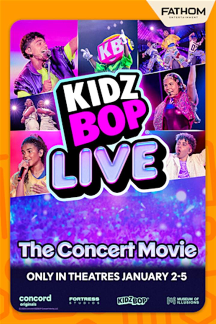 KIDZ BOP LIVE: THE CONCERT MOVIE Movie Poster