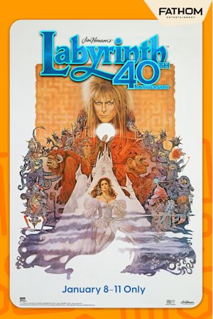 LABYRINTH 40TH ANNIVERSARY Movie Poster