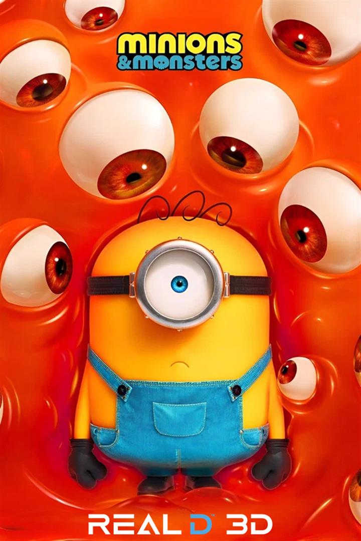 MINIONS & MONSTERS 3D Movie Poster