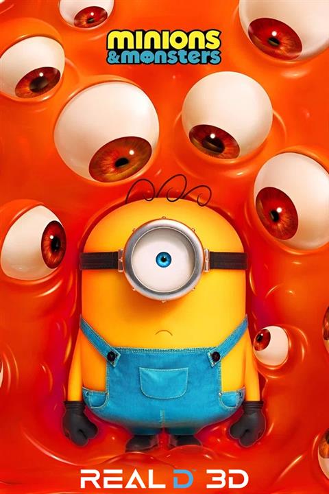 MINIONS & MONSTERS 3D poster