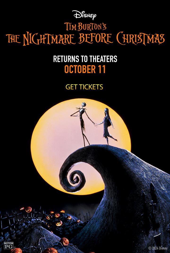 THE NIGHTMARE BEFORE CHRISTMAS 3D Movie Poster