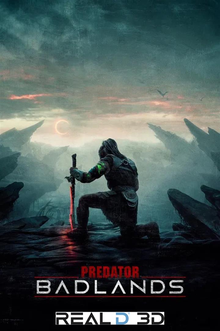 PREDATOR: BADLANDS 3D Movie Poster