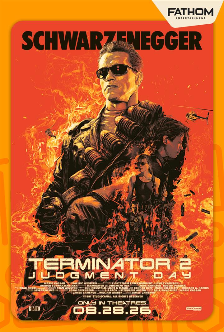 TERMINATOR 2: JUDGEMENT DAY 35TH ANNIVERSARY Movie Poster