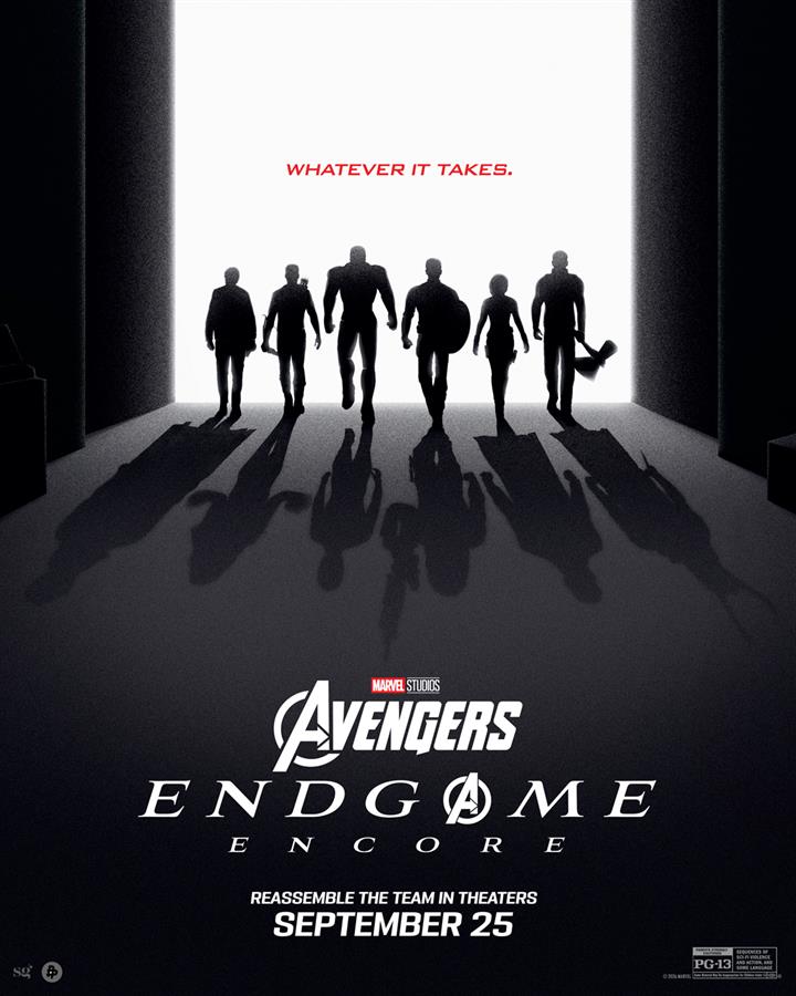AVENGERS ENDGAME: ENCORE Movie Poster
