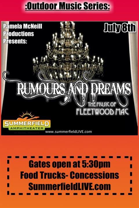 RUMOURS AND DREAMS - A TRIBUTE TO FLEETWOOD MAC poster