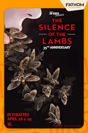 THE SILENCE OF THE LAMBS 35TH ANNIVERSARY Movie Poster