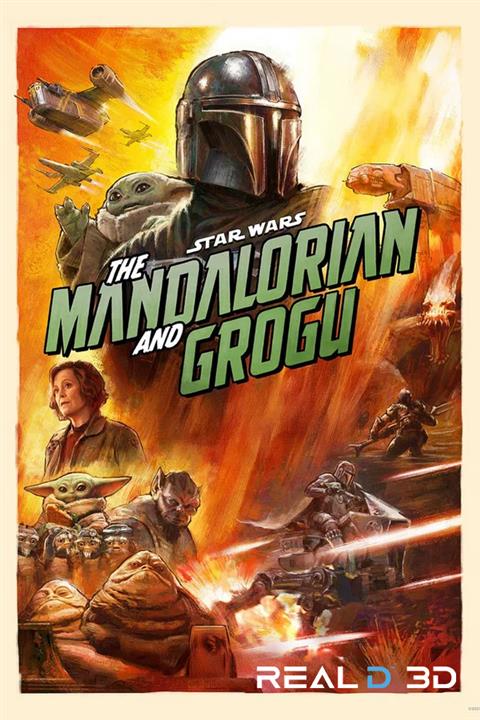 3D STAR WARS: THE MANDALORIAN AND GROGU image