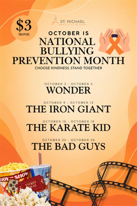 OCTOBER - $3 MOVIES image
