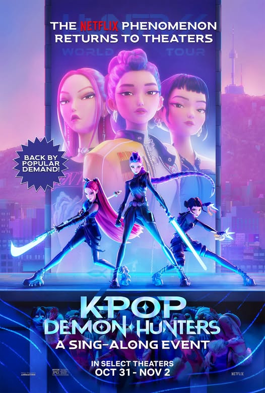 KPOP DEMON HUNTERS Movie Poster