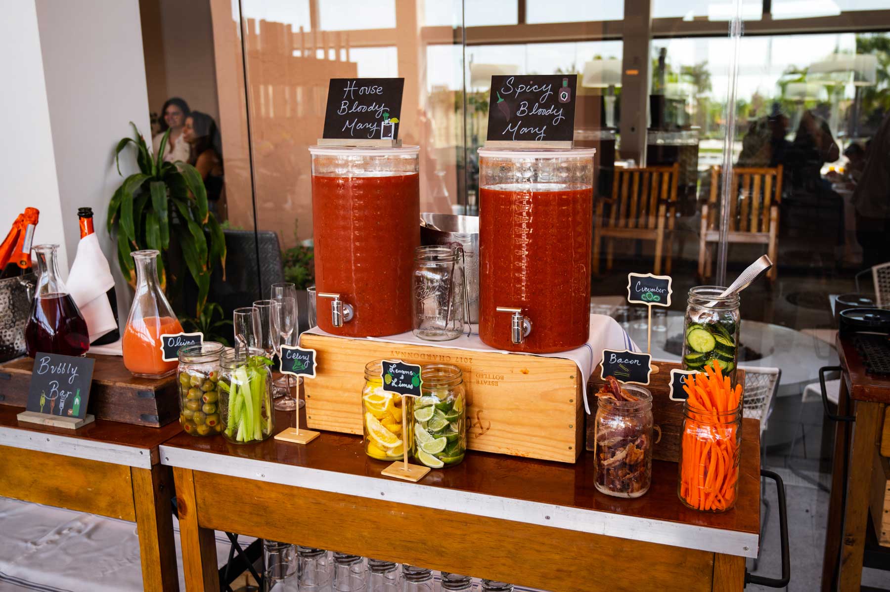 Bloody Mary bar