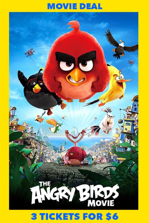 The Angry Birds Movie poster