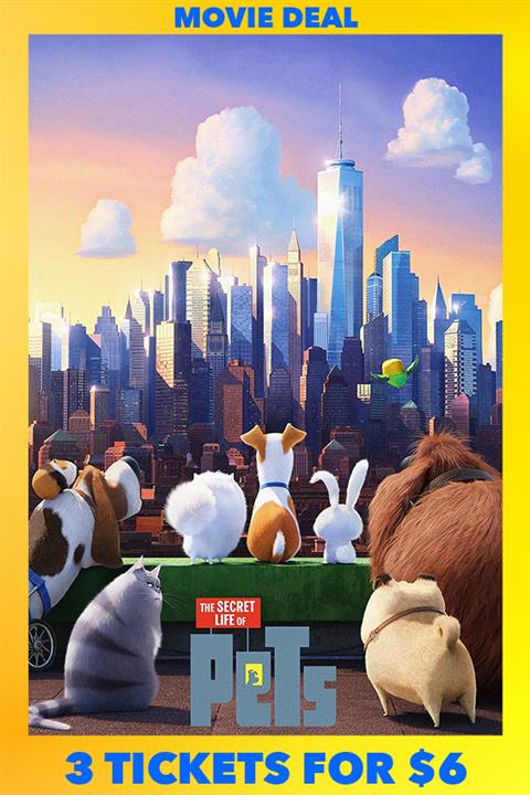 The Secret Life Of Pets poster
