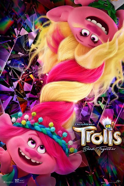 Trolls Band Together poster