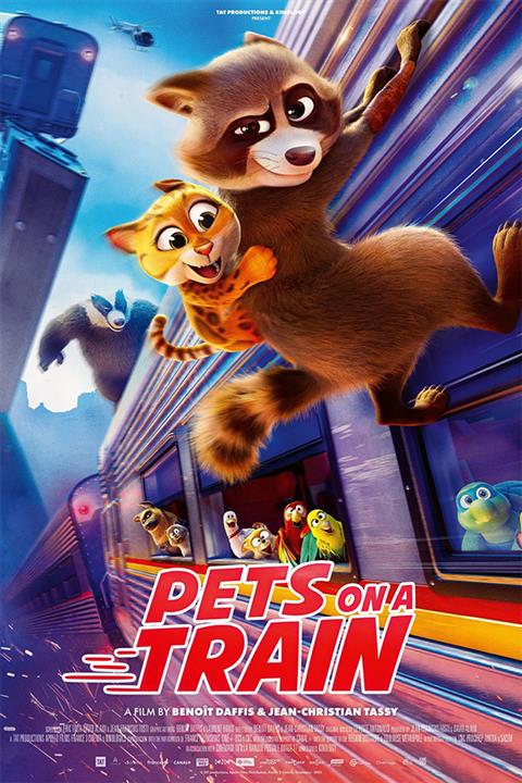 Pets on a Train poster